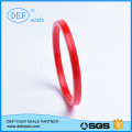 Red/Green PU Rod Seals From Factory